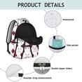 thumbnail image 4 of Competition Sports Students Backpack Baseball Football Soccer Basketball Ball Game School Bag with Team Design, Durable and Adjustable Strap, 4 of 6