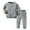 Gray, variant on Esaierr 3M-3Y Newborn Baby Pullover Sportswear Outfit Boys Girls Solid Color Spring Autumn Sweatshirt Outfit Crewneck Two-Piece Sweatshirt Set with Pockets 2PCS
