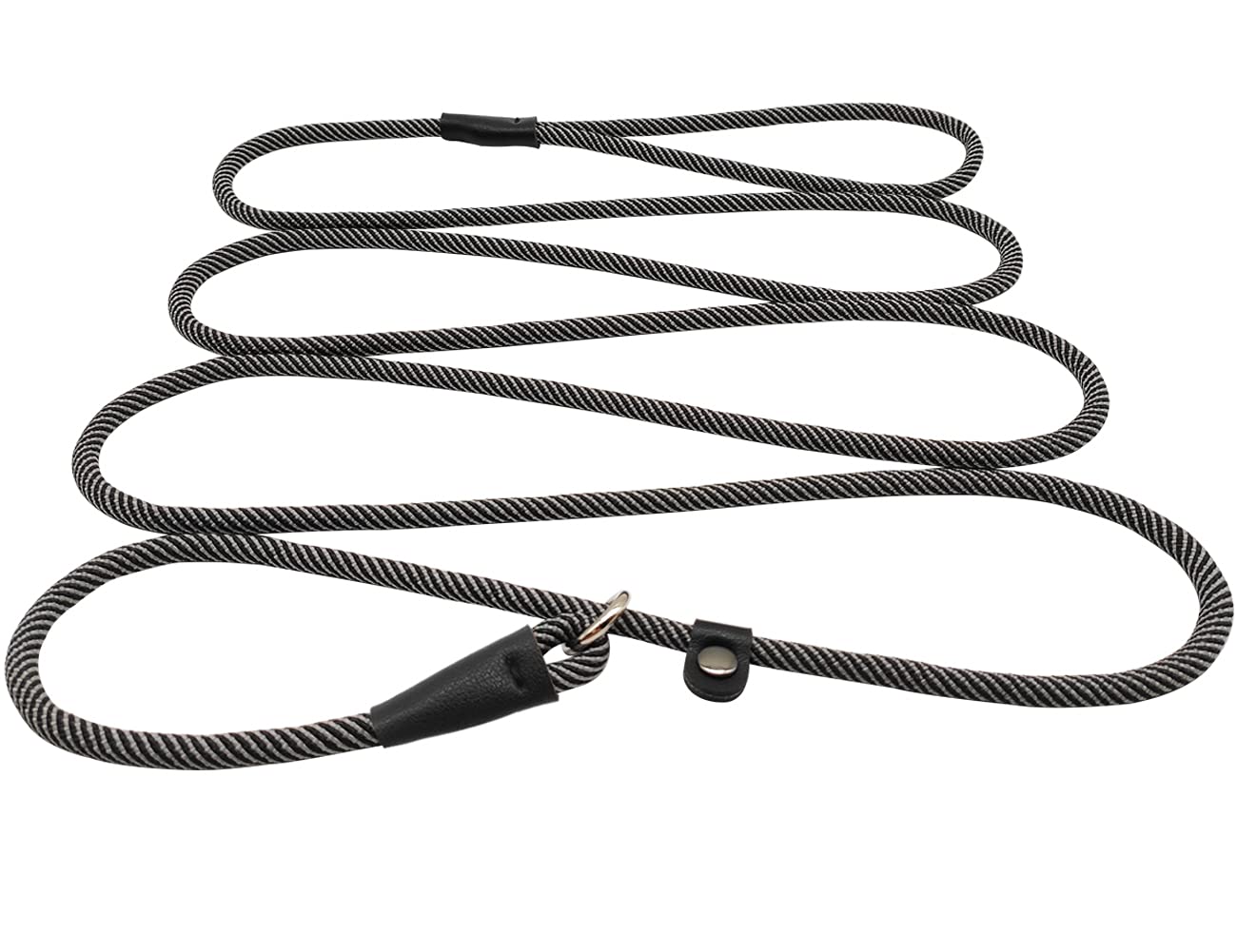 SEPXUFORE 8FT Slip Lead Dog Leash, 1/3” Strong Rope Dog Leash