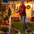 thumbnail image 6 of Christmas Solar Kettle Lights, 2026 New Solar Watering Can with Santa Design with LED Light,Waterproof Outdoor Decorative Solars Light for Garden,Patio,Lawn and Christmas Yard Décor (Snowmen), 6 of 16