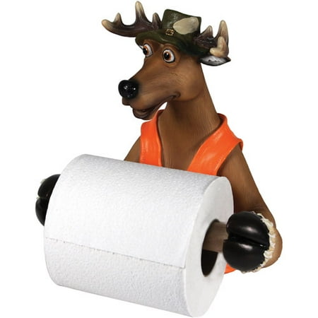 Rivers Edge Products Wallmount Cute Deer Toilet Paper Holder