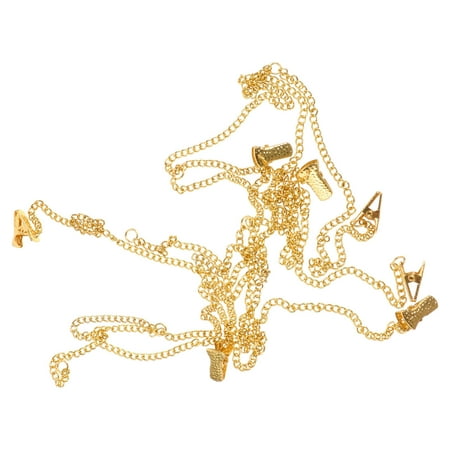 

1Pc Creative Wall Hanging Photo Display Hanging Chains with Clips Decoration