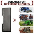 thumbnail image 5 of KOJEM 3/8" Quick Tach Mount Plate Attachment Skid Steer Loader Fit for Kubota and Bobcat Skid Steers and Tractors, 5 of 12