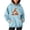 Sky Blue, variant on YVNAURA Women's Spring Autumn Oversized Halloween Graphic Sweatshirt Loose Fit Long Sleeve Crew Neck Pullover Tops Casual Fall Outfits for Women Cozy Spooky Tee, Navy,L