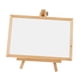 thumbnail image 4 of Pizarra de madera con caballete para menú de mesa para bodas y eventos. Blanco, 4 of 9