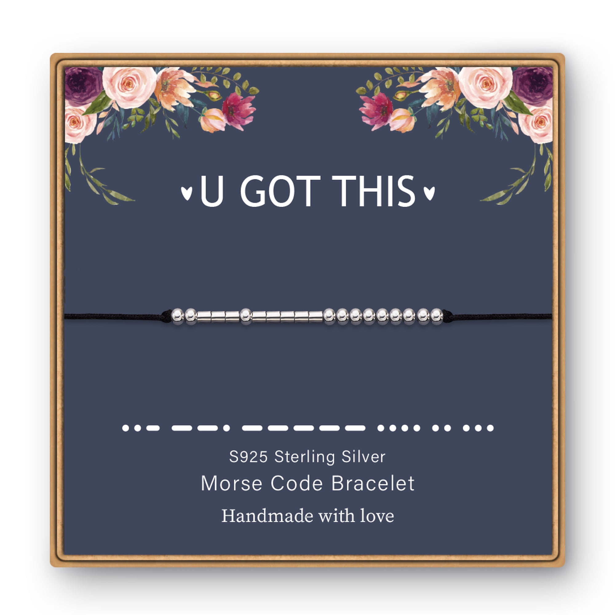 Happy 40th Morse Code Friendship Bracelet