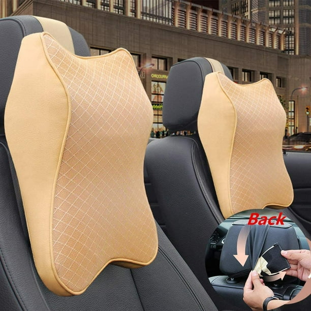 Oreiller d'appui-tête de voiture Intérieur Tête Cou Coussin Auto