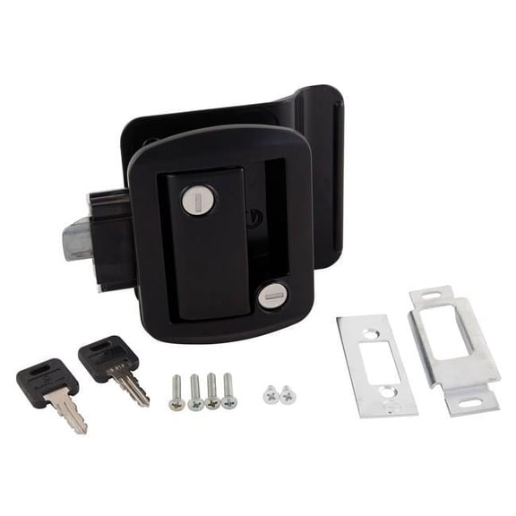 013-570 Travel Trailer Lock, Black