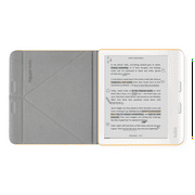 Kobo Libra Colour White eReader with Case Bundle (Butter Yellow SleepCover, Case + AC Bundle)