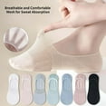 thumbnail image 3 of 10 Pairs Summer Invisible Silicone Anti-skid Mesh Breathable Socks, 3 of 20