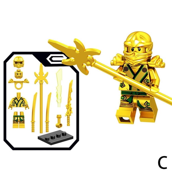 Guoku Ga131-148 Série Phantom Minifigurines de Ninja Éducatif à Assembler pour Enfants Blocs de Construction
