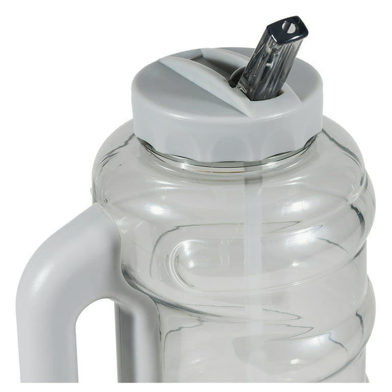 Cool Gear 64 Fluid Ounces Beast Jug Gray Sipper Cap with Straw 