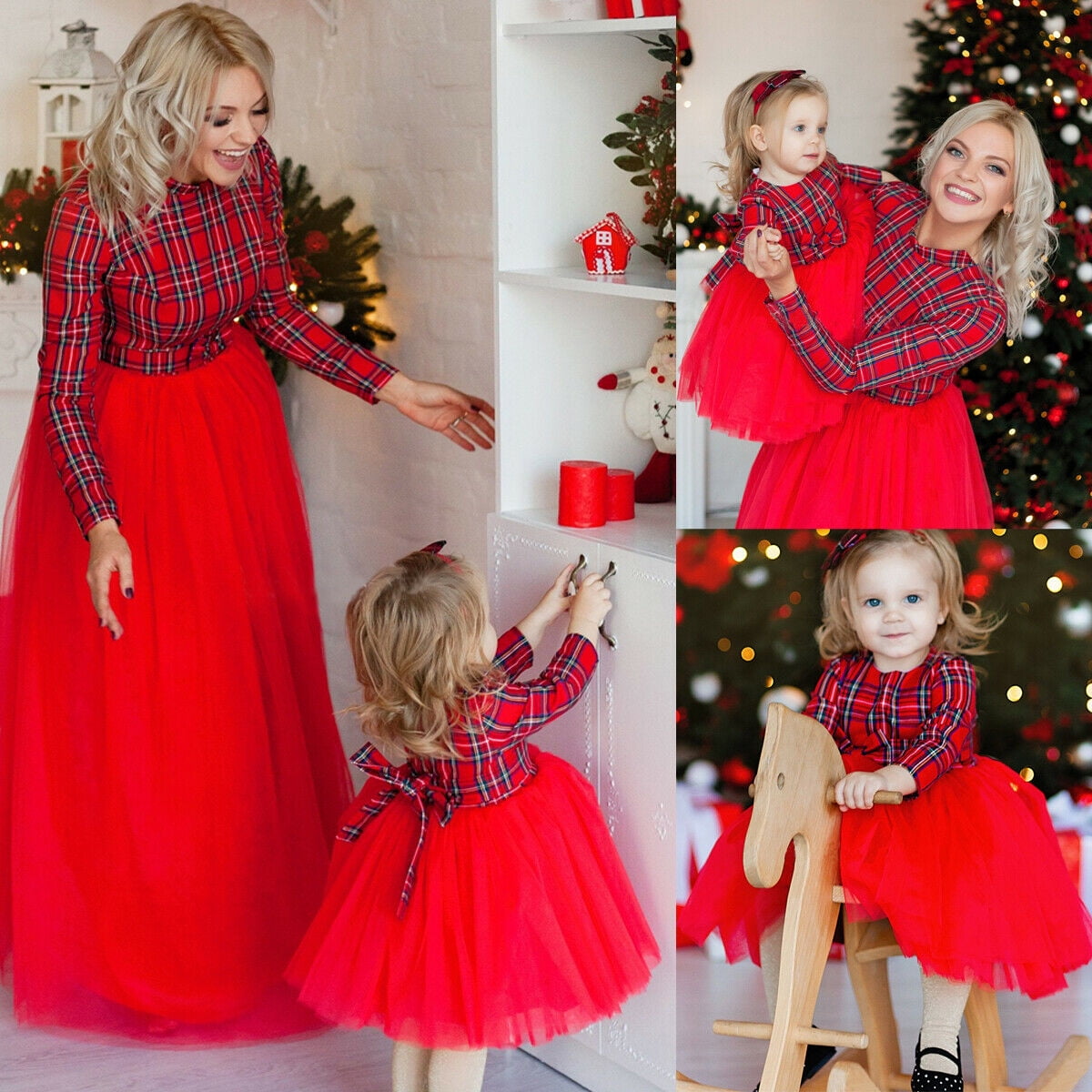 Matching Outfits Lace Maxi Dress(Mom 