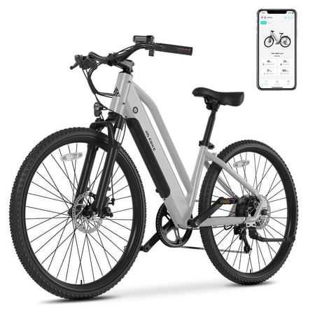 TST Electric Bike for Adults, Peak 500W Motor, 36V 7.8AH Super Battery up to 22 Mph and 30 Miles, 7-Speed 26" All Terrain Electric Mountain Bike