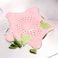 thumbnail image 7 of Kitchen Floor Drain Shower Drain Hair Catcher Silicone Hair Plug Hair Catcher With Suction Cup Shower Drain Cover Suitable For Bathroom Tub And Kitchen Easy To Install And Clean Light Pink, 7 of 7
