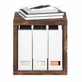 thumbnail image 4 of Furinno CUBICLE Stackable Cube Bookcase with Open Back Amber Pine, 4 of 5