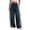 Blue, variant on Leopard Print Baggy Sweatpants for Women Fall Winter Elastic High Waist Y2k Casual Wide Leg Track Pants with Pockets