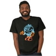 thumbnail image 4 of Pacman Eating Men's Graphic T Shirt Tees Brisco Brands S, 4 of 4