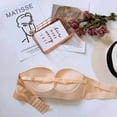thumbnail image 4 of 〖WOJER〗Wome Strapless Non-Slip Adjustment Rimless Dress Bra, 4 of 6
