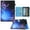 Bling Butterfly, variant on Slim Case for All-New Fire 7 Tablet (12th Generation, 2022 Release) - PU Leather Multiple Viewing Angles Folio Stand Smart Cover with Auto Sleep Wake Wallet Case,Panda Cup