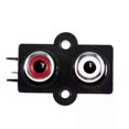 thumbnail image 3 of 5pcs PCB Mount 2 Position Stereo Audio Video Jack RCA Female Connector, 3 of 5