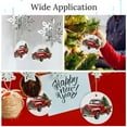 thumbnail image 3 of Christmas Ornaments Vintage Red Truck with Christmas Tree Funny Christmas Ornaments 2025 Xmas Holiday Decor Ornament Hanging Ornaments for Christmas Tree Decoration Xmas Day Home Party Decorations, 3 of 8
