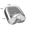 thumbnail image 3 of Danhjin Rasoir Électrique Rasoir pour Hommes Format de Poche Mini Rasoir Portable Rasoir Humide et Sec Rasoir pour Hommes Rasoir Rechargeable USB Chargement Facile Utilisation à un Bouton Convient pour la Maison, la Voiture, 3 of 7