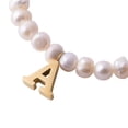 thumbnail image 2 of Pulseras Mujer de Perlas con Iniciales Oro 18k LuckyLy, Modelo Galia blanco UNITALLA, 2 of 6