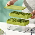 thumbnail image 4 of Pisexur Batería de cocina Máquina para hacer cubitos de hielo (2023), moldes para cubitos de hielo, hielera para refrigeradores domésticos pequeños, rejilla de hielo para la cocina del hogar, 4 of 5
