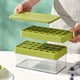 thumbnail image 4 of Máquina para Hacer Cubitos de Hielo (2023), Moldes para Cubitos de Hielo, Hielera para Refrigeradores Domésticos Pequeños, Rejilla de Hielo de Fácil Liberación con Tapa., 4 of 5
