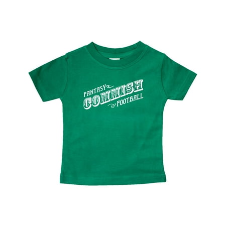 

Inktastic Fantasy Footbal Commish in White Text Gift Baby Boy or Baby Girl T-Shirt