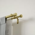thumbnail image 3 of Homestock Vogue 1 Double Curtain Rod Set 36-66 Brass, 3 of 4