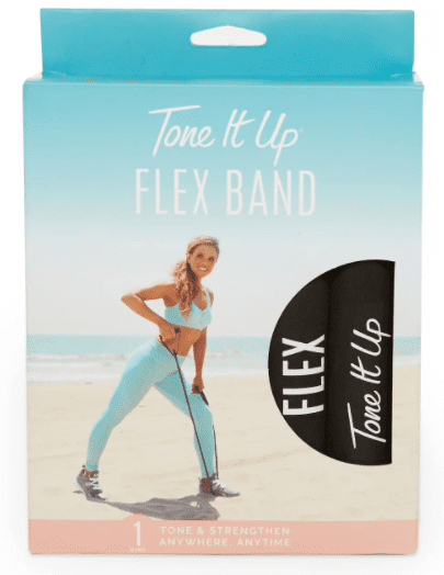 Tone It Up Exercise Resistance Bands for Toning and Strengthening, 48 in., Teal