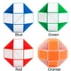 thumbnail image 5 of Magic Ruler 24 Wedges Magic Snake Cube Twist Puzzles Juguetes para niños (Azul) Likrtyny  juguetes de los niños, 5 of 9