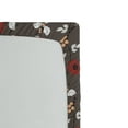 thumbnail image 2 of Ambesonne Floral Fitted Sheet, Blooms Leaves Branches, Twin XL Size, White Peach Taupe, 2 of 2