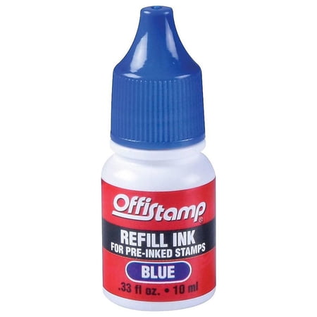 UPC: 0718103321839 | Offistamp Ink Refill Blue Ink 34518