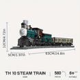thumbnail image 3 of Jiestar Ideas BRO1 Locomotive CN5700 GWR Steam Train Railway Express Modular, 3 of 5