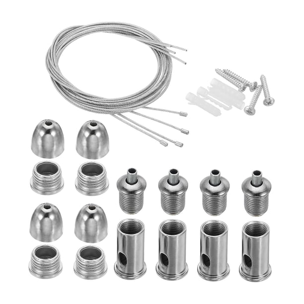 Kit de cables para colgar en el techo, cables colgantes para sala de estar y dormitorio. 15 m