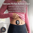 thumbnail image 3 of OhmRx Omnipod 5 Adhesive Patches with Strap – Waterproof Pre‑Cut Overpatch, 25‑Pack, Black – Compatible with Omnipod 5, Dash & Classic, 3 of 9