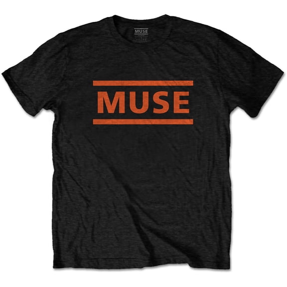Muse Unisex T-Shirt Orange Logo (Small)
