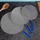 thumbnail image 4 of 3 Pack Grease Splatter Screen For Frying Pan Cooking,Stainless Steel Guard,Hot Oil Shield to Stop Prime Burn, 4 of 5