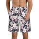 thumbnail image 1 of Balery Lilies Flowers Traje de Baño Estilo Hawaiano para Hombre, Shorts de Secado Rápido con Bolsillos-3X-Large, 1 of 6
