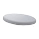 thumbnail image 2 of Cojín redondo para asiento, cojín para suelo con cremallera, cojín para silla, almohada de meditación, espuma viscoelástica gris, 2 of 8