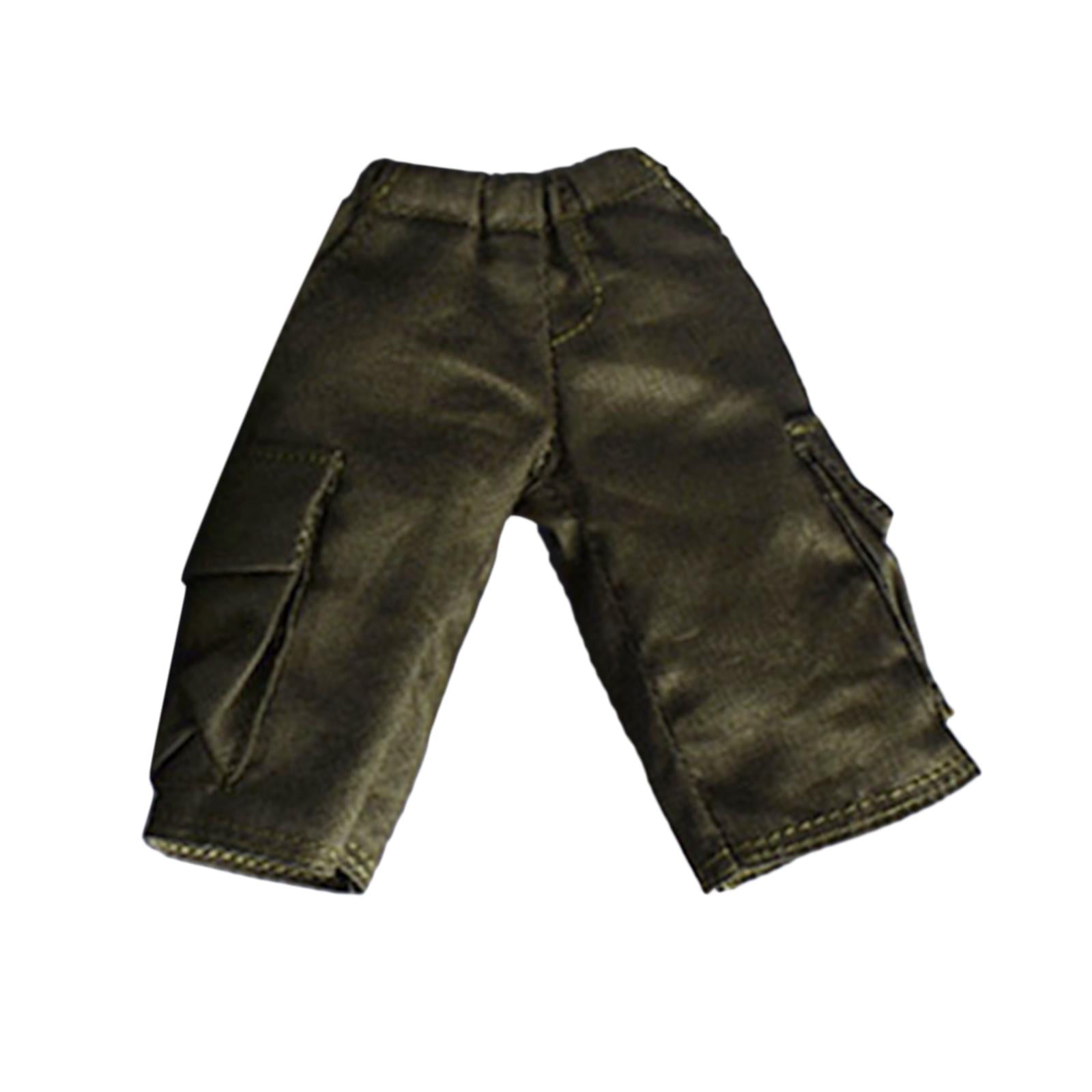 1/12 Scale Cargo Pants Trousers Model Clothes Fit 6DAM SHF 3ATOYS