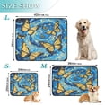 thumbnail image 3 of Qxltty Butterfly Starry Night Cat litter Pads Pet Set of 3 Diaper Mats Center Anti-leakage Layer Absorbent Soft and Comfortable, 3 of 7