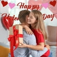 thumbnail image 4 of Valentine's Day Party Decorations Be Heart-Shaped Garland Set 1Pc Banner With 'Be Mine' Text & Heart Accent, Ideal For Romantic Celebrations Weddings Anniversaries And Sweet, 4 of 5