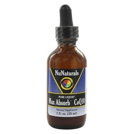 UPC 739223001036 product image for NuNaturals Max Absorb CoQ10 Liquid Extract - Essential Tool for Cell Energy, Gro | upcitemdb.com