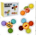 thumbnail image 2 of Yeacher Flower Sucker Turning Fun Children's Fun Insect Finger Spinning Top Rattle Baby Bathroom Toys, 2 of 6