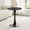 23.6" Black, variant on StnTalk 23.6" Bistro Table for Small Space, Round Dining Table with MDF Wood Top and Metal Pedestal Base, Modern Kitchen Table for Apartment Breakfast Nook