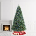 9 ft PreLit Woodlake Spruce Artificial Christmas Tree, ColorChanging
